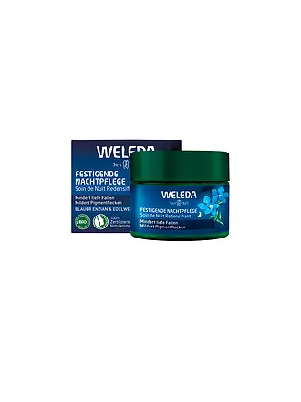 WELEDA | Gesichtscreme - Festigende Nachtpflege Blauer Enzian & Edelweiß 40ml | 